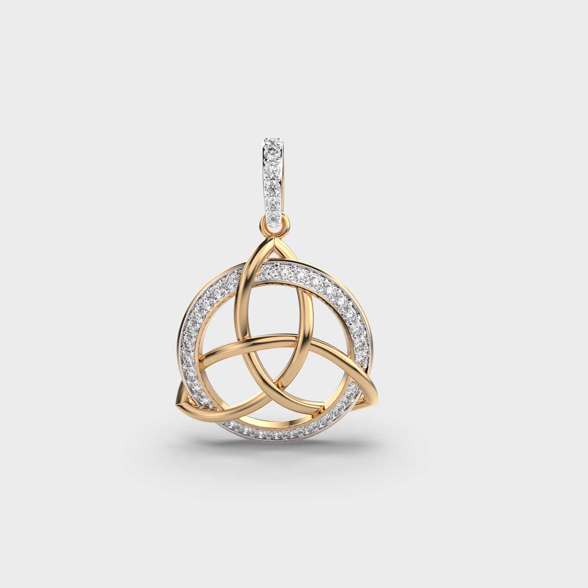 Celtic Pleasure Diamond Pendant