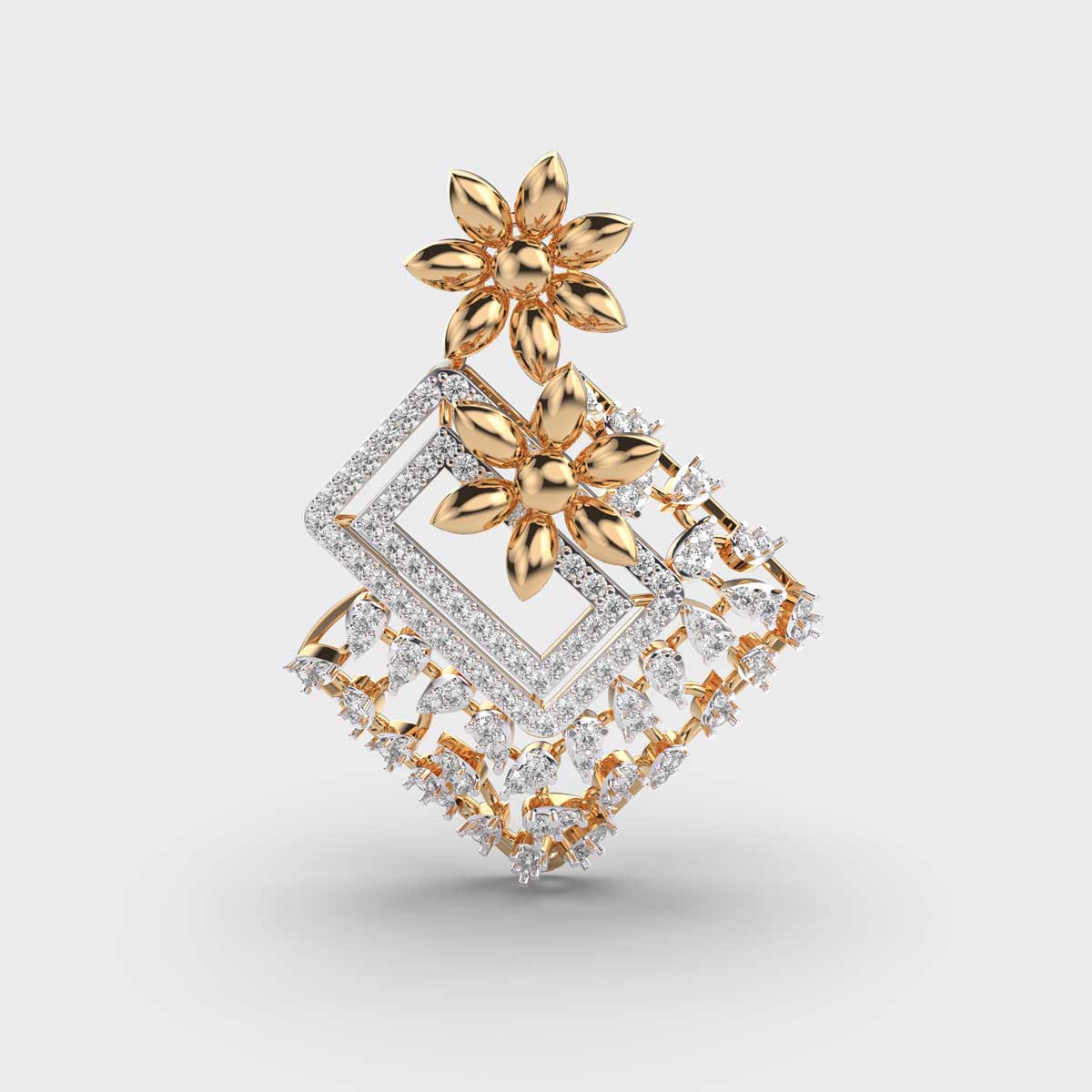 Gorgeous Elegance Diamond Pendant