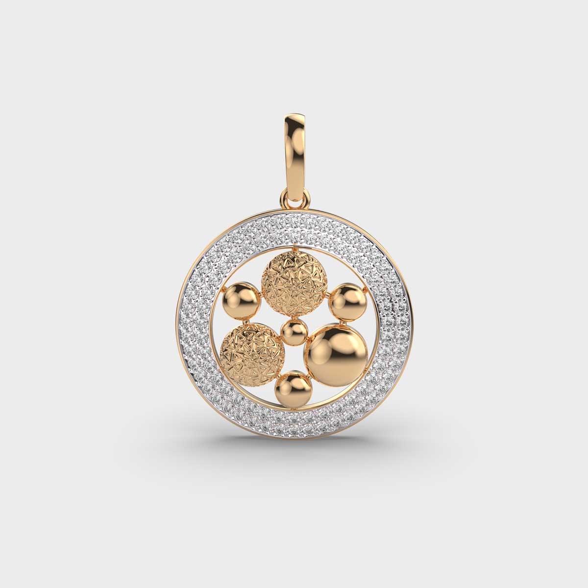 Sperical Radiance Diamond Pendant