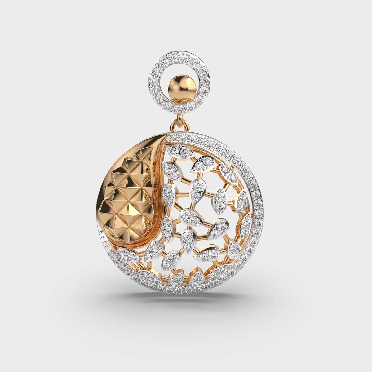 Regal Sphere Diamond Pendant