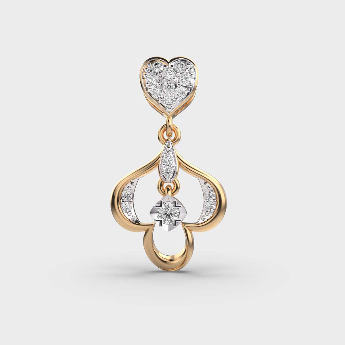 Everyday Heart-throb Diamond Pendant