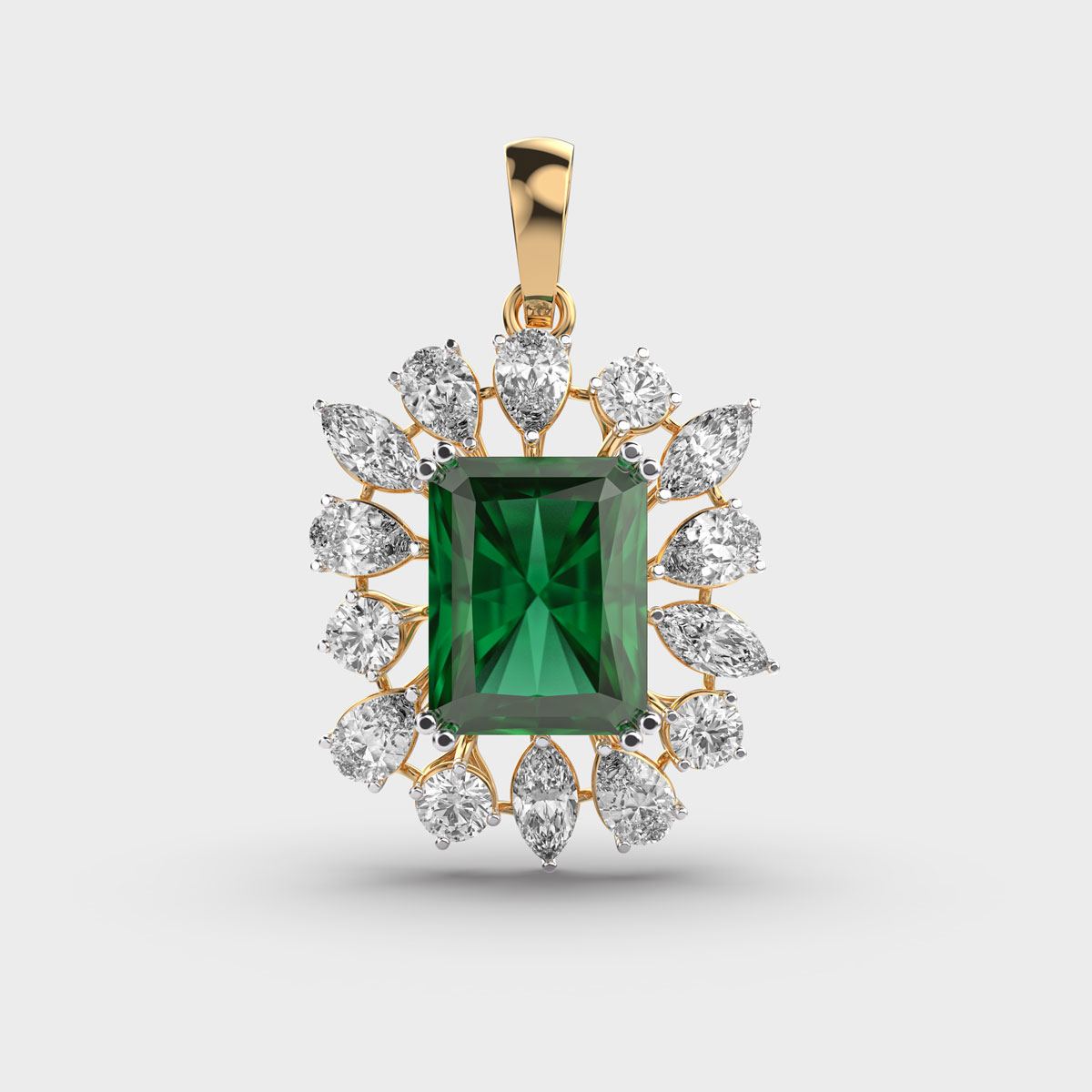 Classic Boldness Diamond Pendant