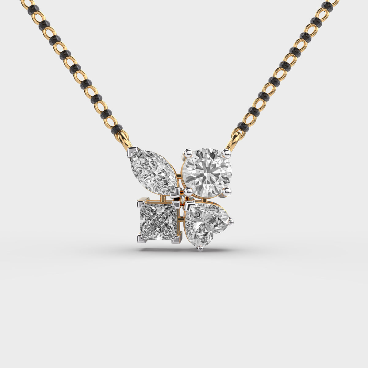 Lover's Luck Diamond Pendant