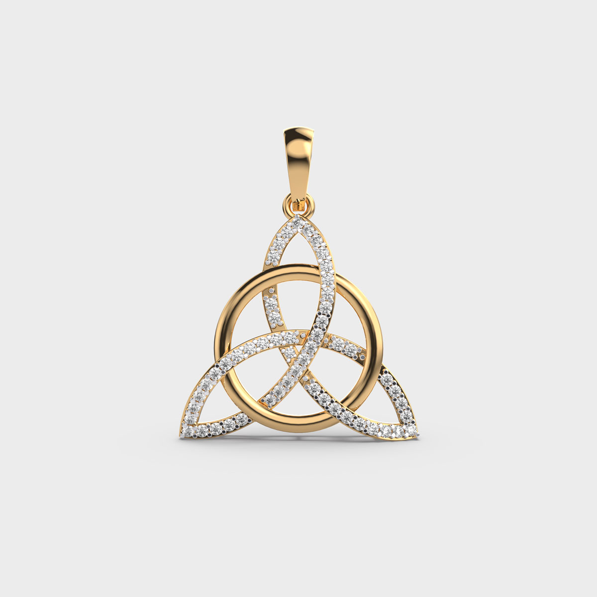 Trinity Leaflet Pendant