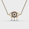 Starry Evil Eye Diamond Mangalsutra