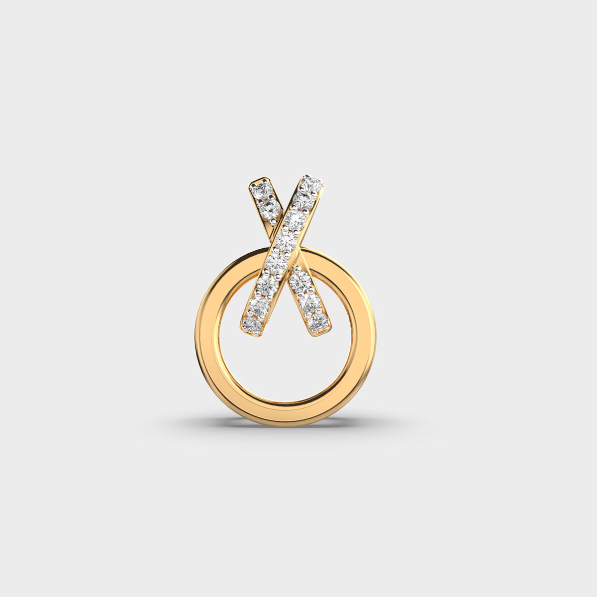 Unbreakable Knot Diamond Pendant