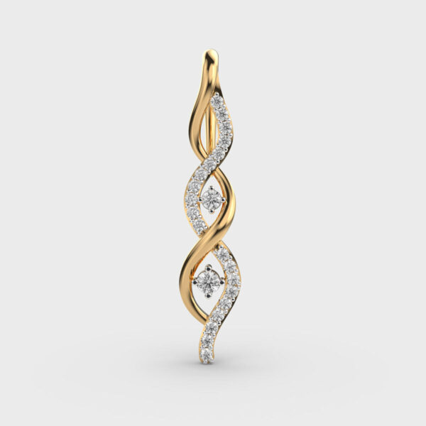 Orchid Oasis Diamond Pendant