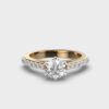 50 Cent Solitaire Vogue Ring