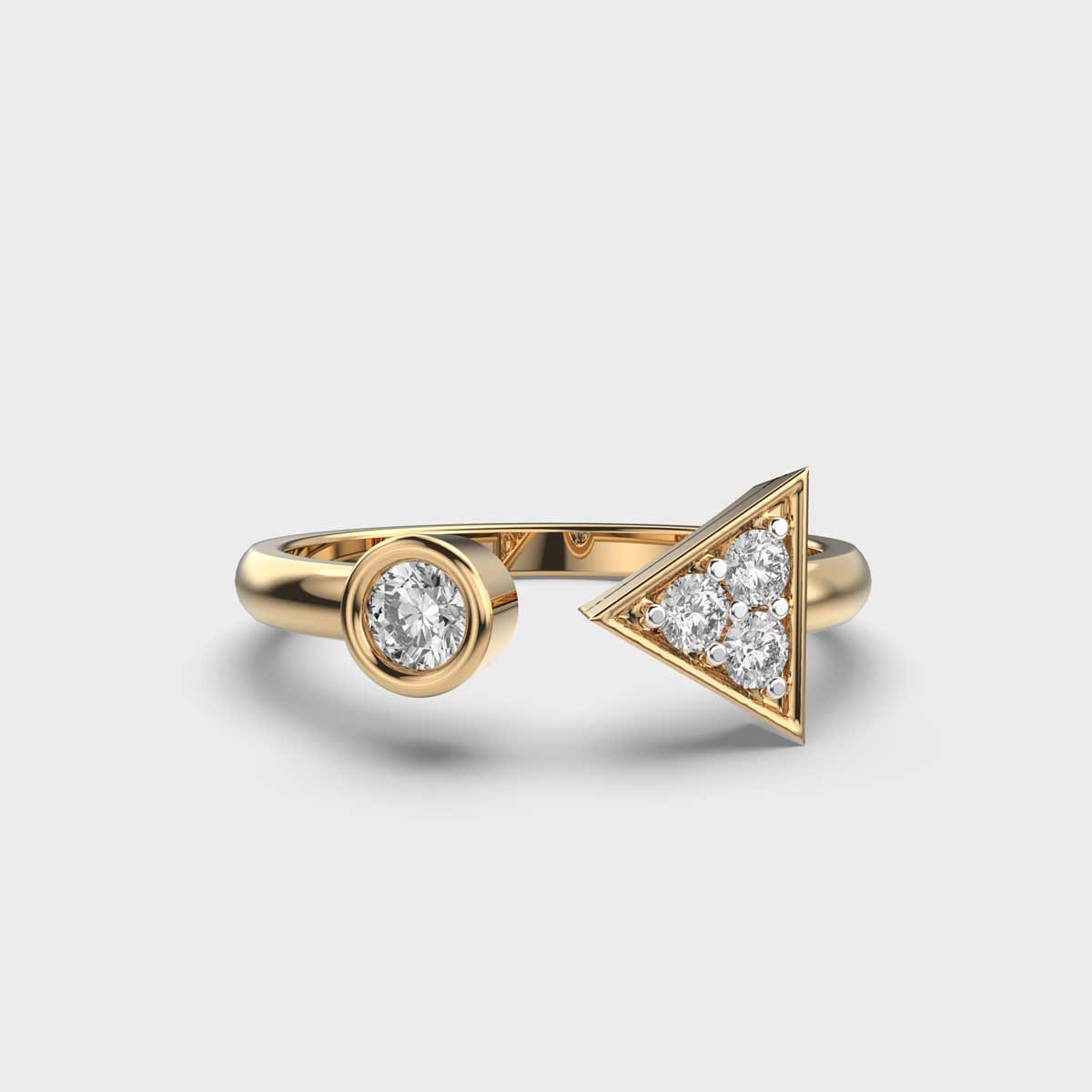 Elegant Elements Diamond Ring