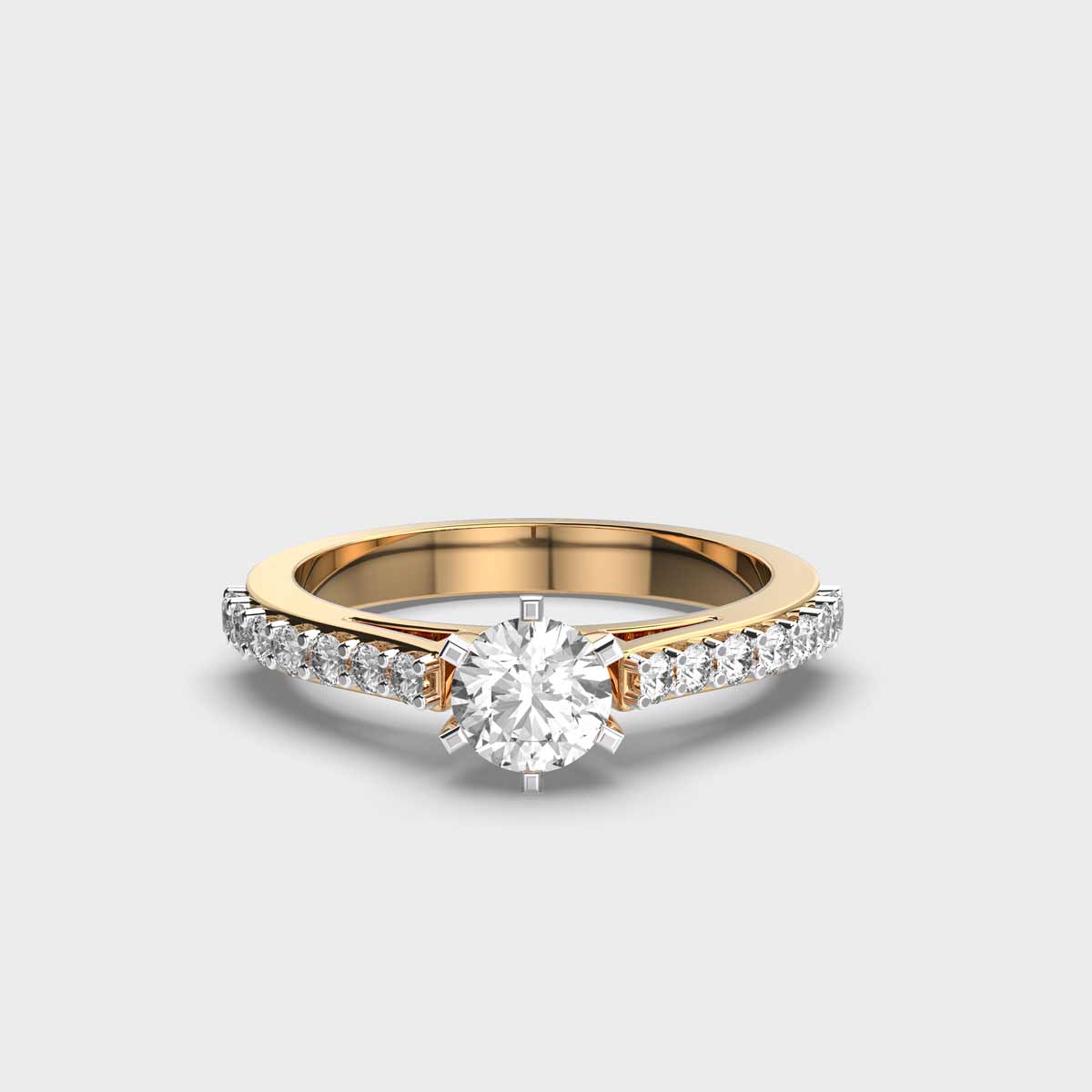 30 Cent Solitaire Vogue Ring