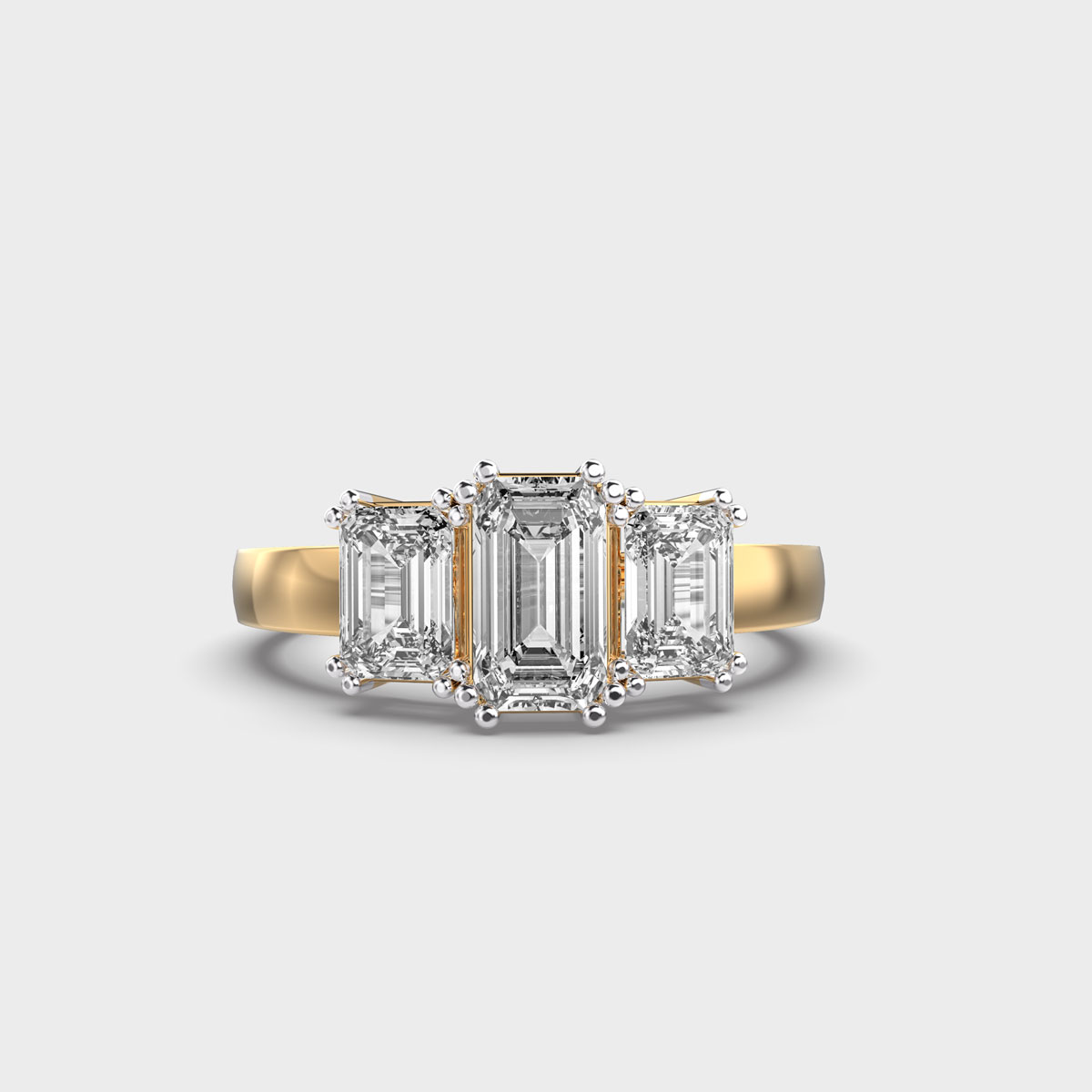 Classic Radiant Diamond Ring