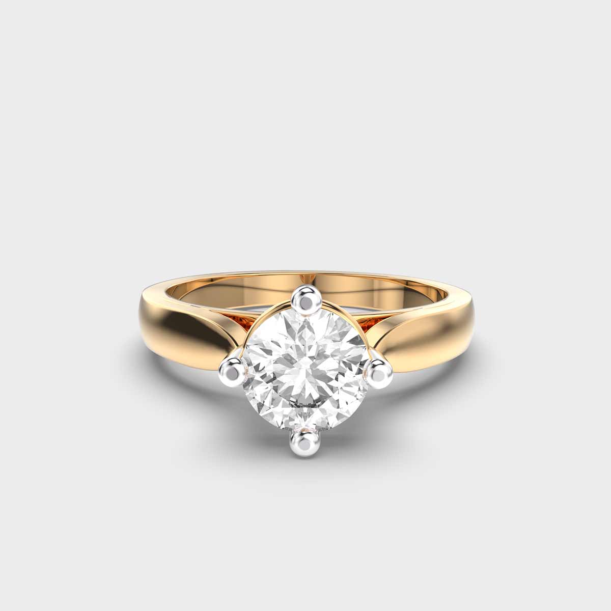 1 Carat Solitaire Chic Ring