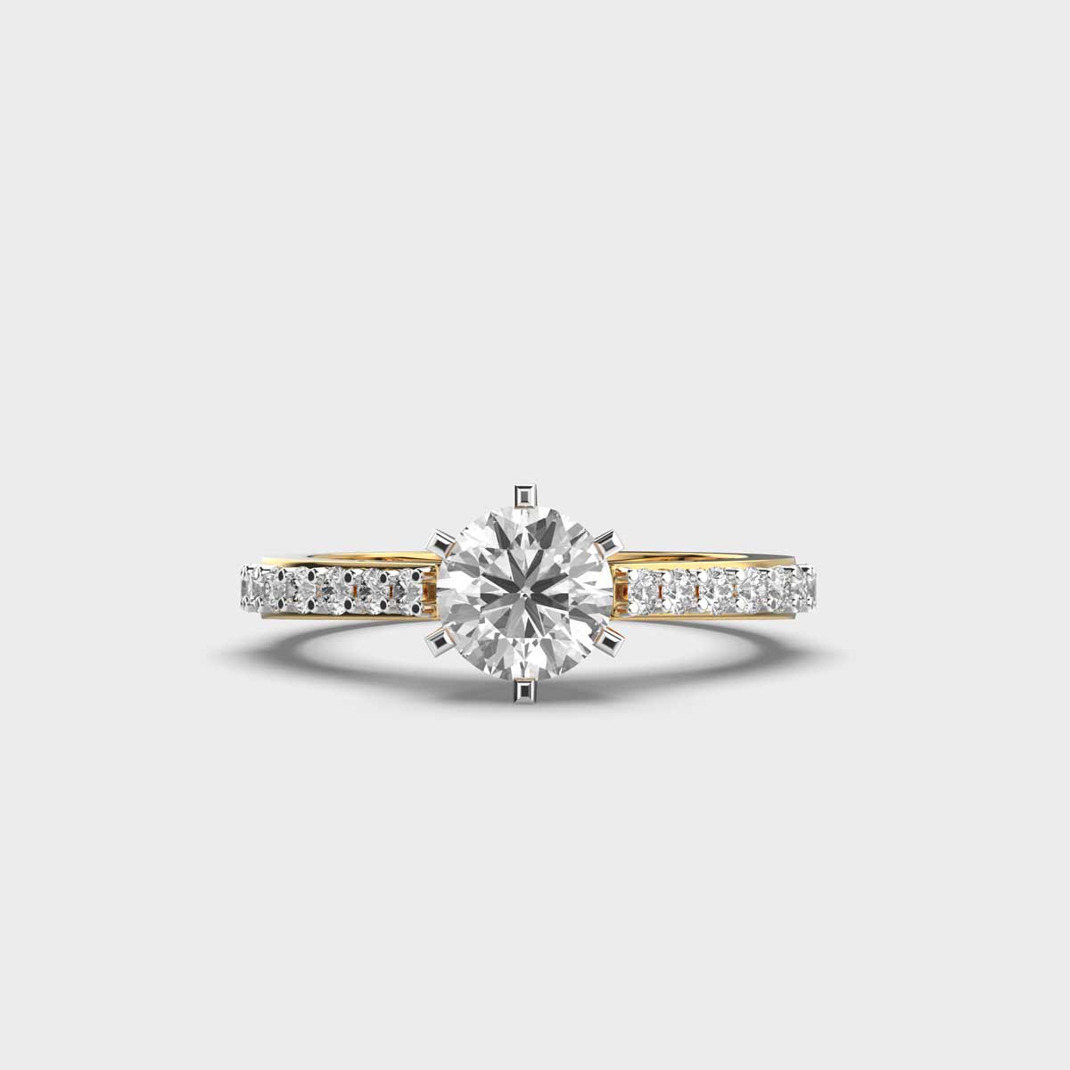 50 Cent Classic Solitaire Ring