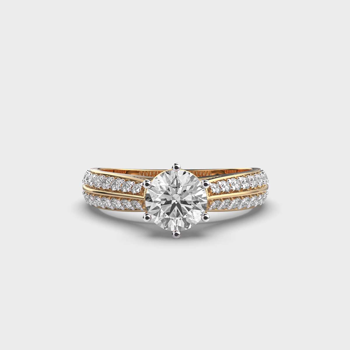 50 Cent Timeless Solitaire Ring