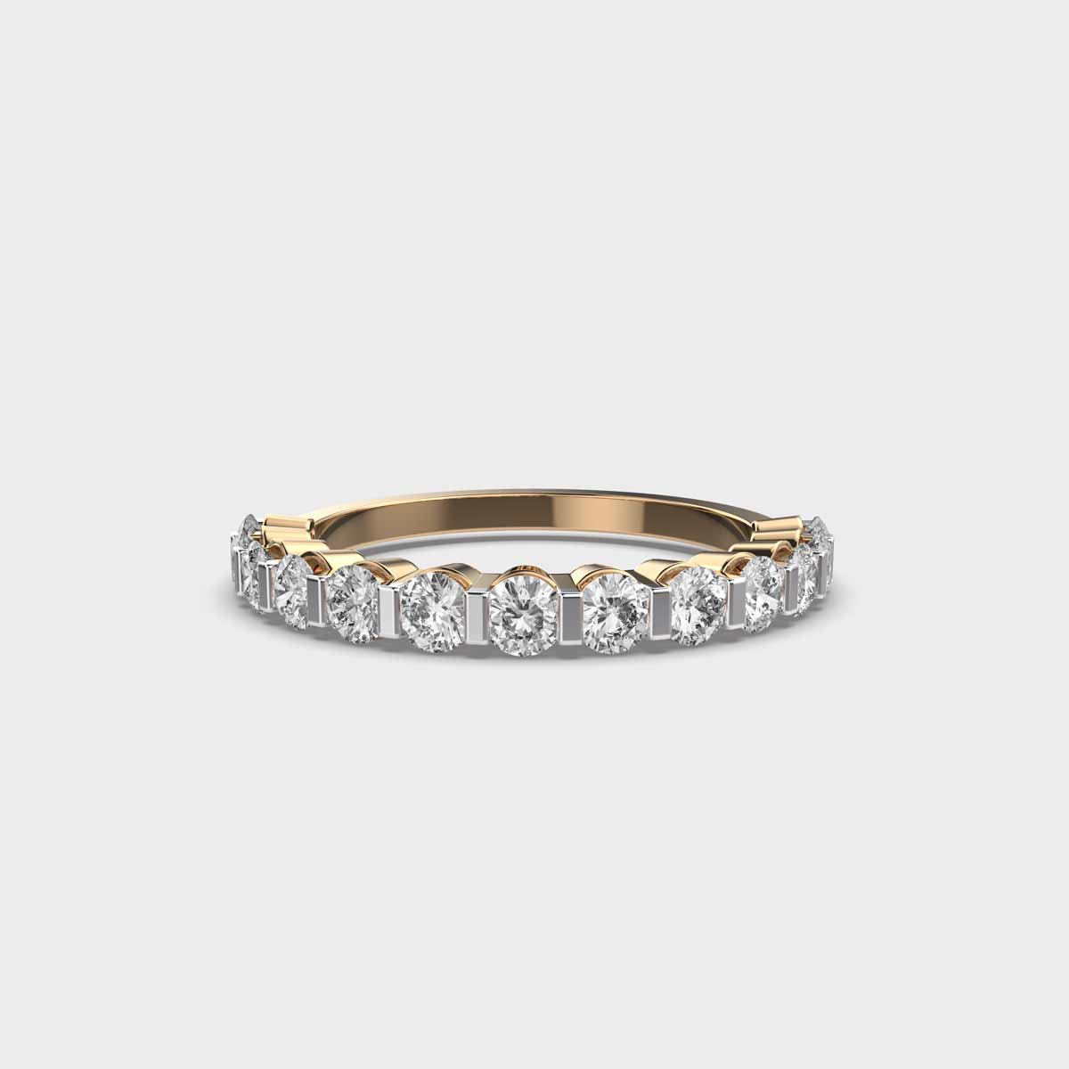 Alluring Half Eternity Ring