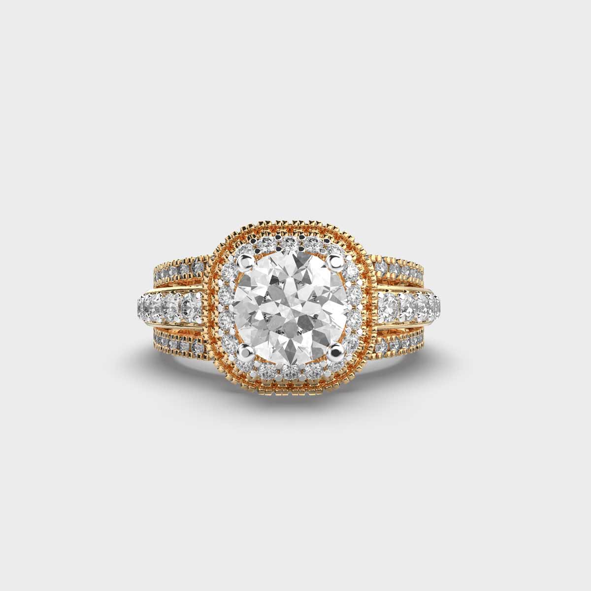 1 Carat Solitaire Alluring Ring