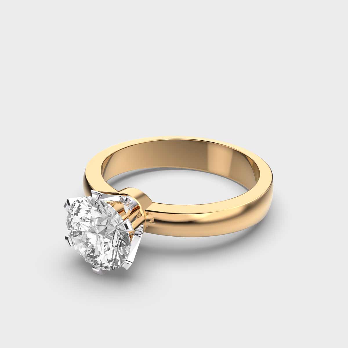 1 Carat Glimmer Solitaire Ring