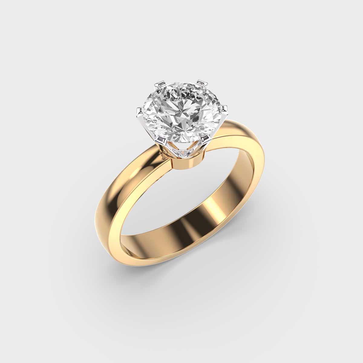 1 Carat Glimmer Solitaire Ring