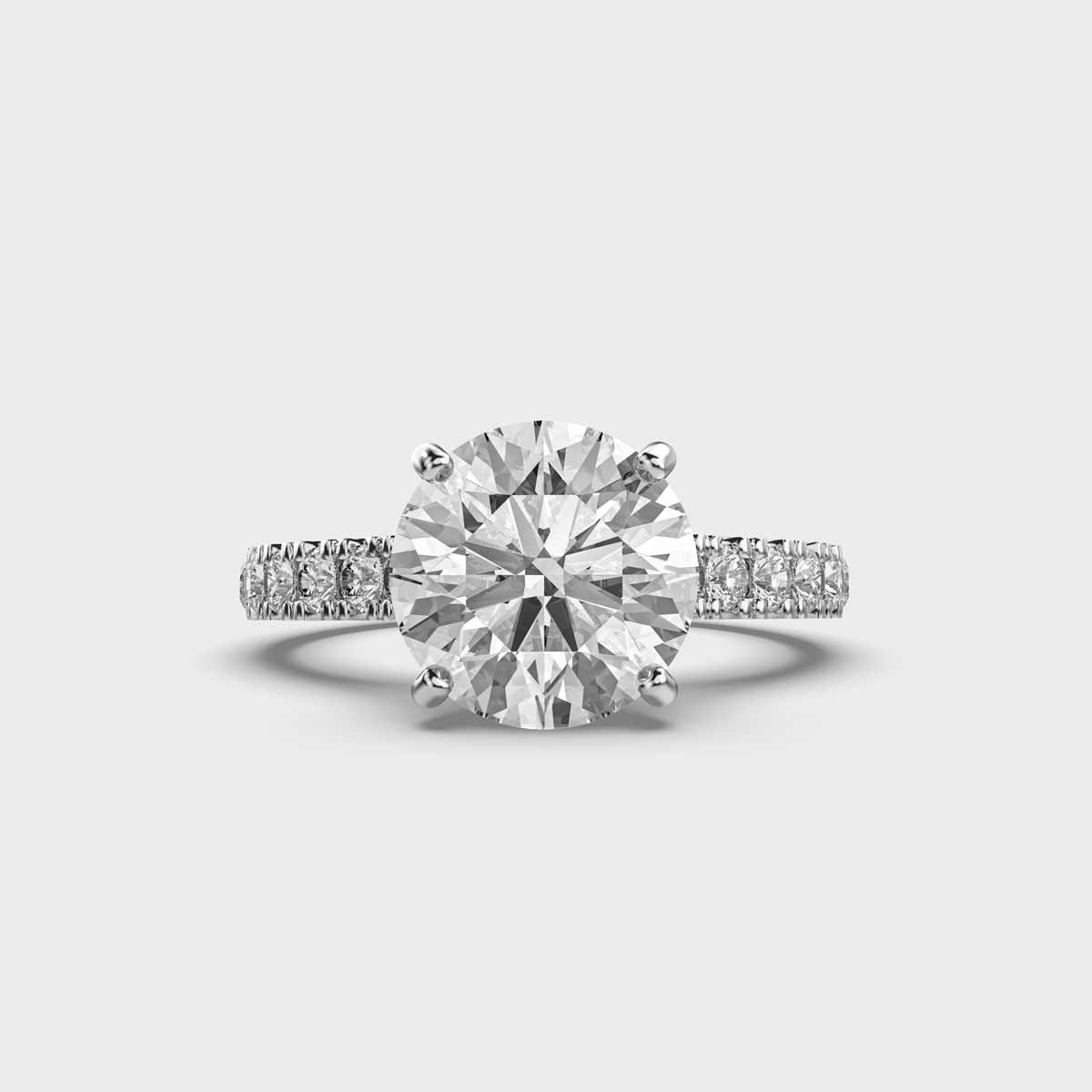 2 Carat Classic Solitaire Ring