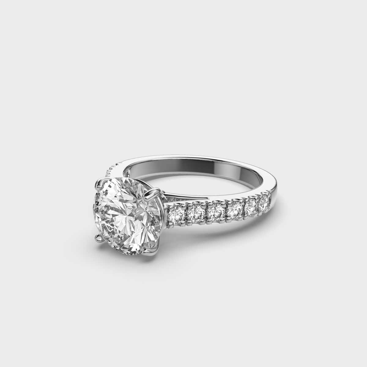 2 Carat Classic Solitaire Ring