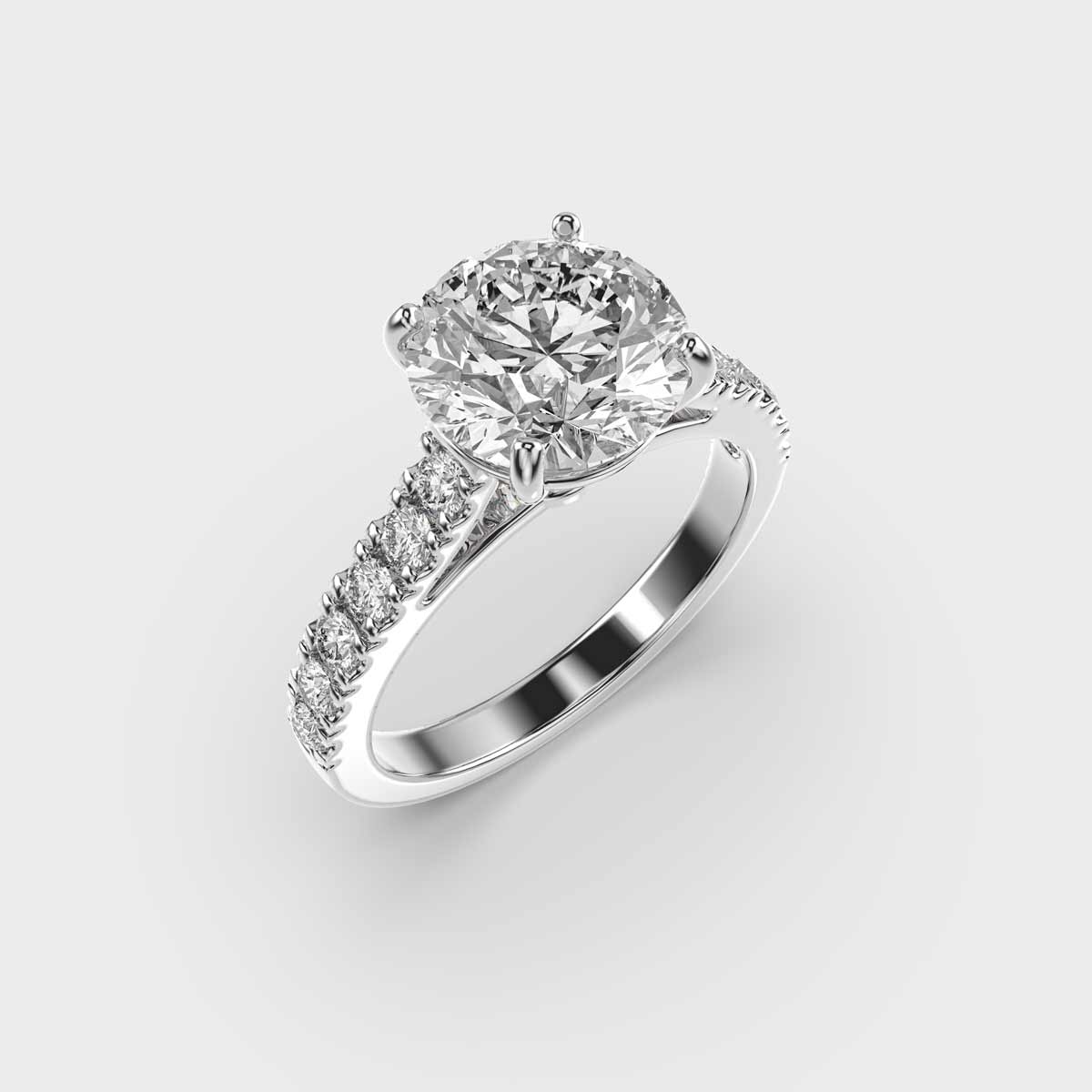 2 Carat Classic Solitaire Ring