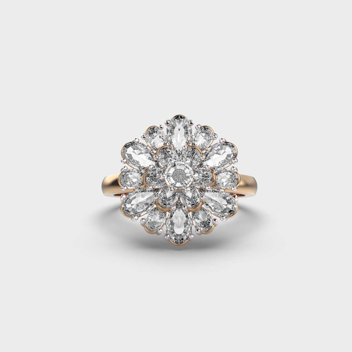 Serendipity Rose Cut Diamond Ring