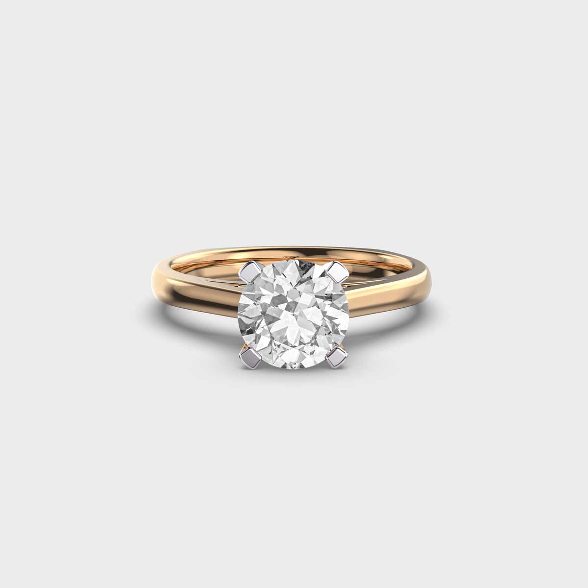 70 Cent Solitaire Diamond Ring