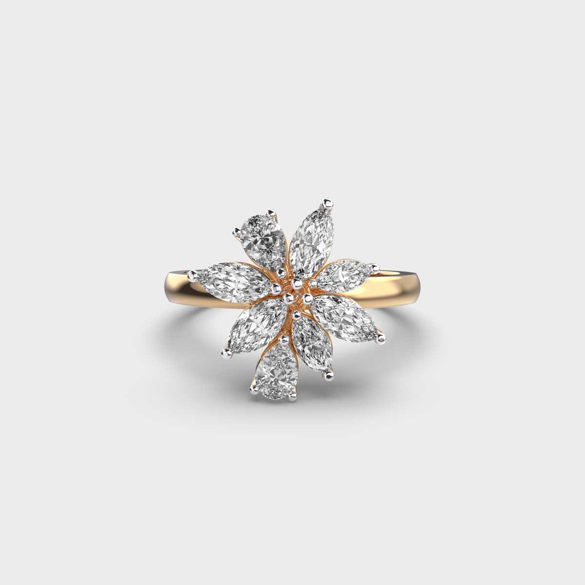 Blooming Diamond Ring