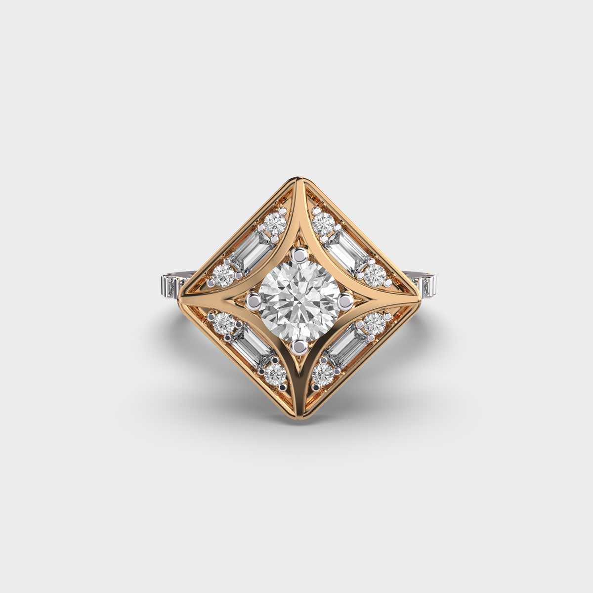 Lyrical Diamond Ring