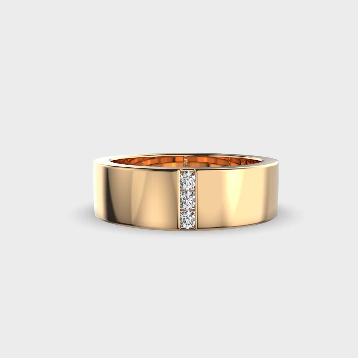 Line of Light Diamond Ring