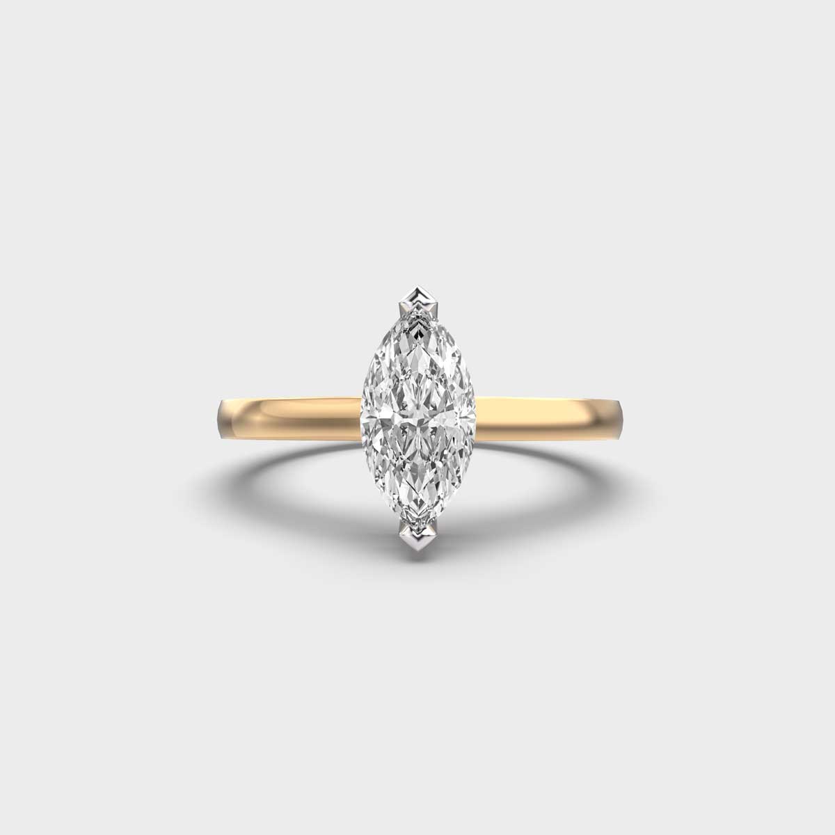 1 Carat Classic Marquise Diamond Ring