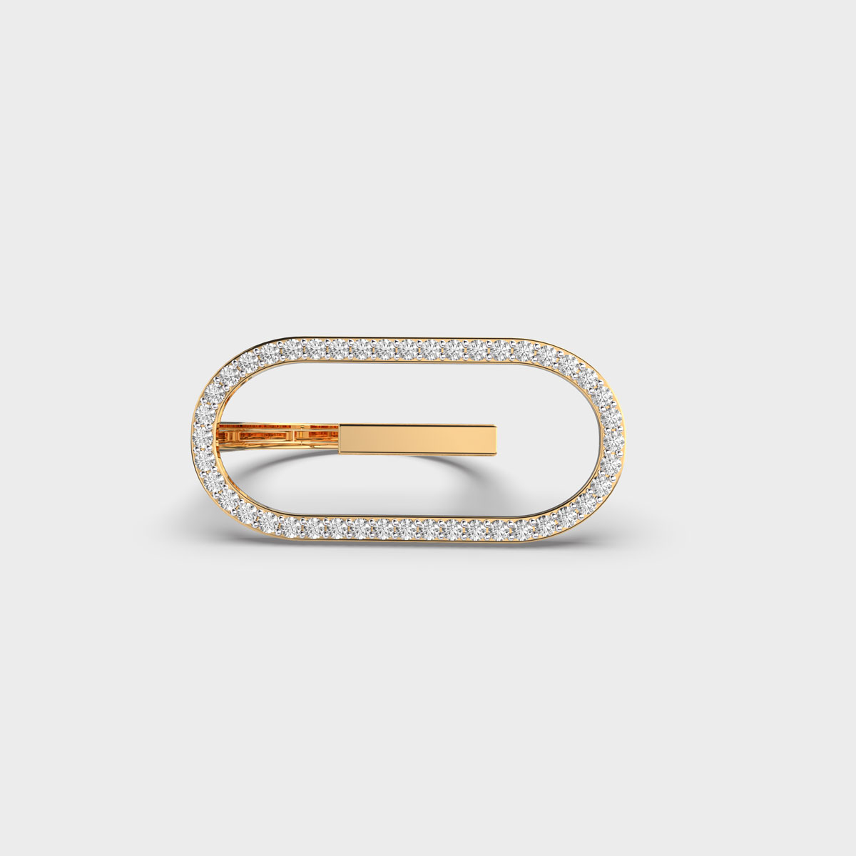 Sleek Anomaly Diamond Ring