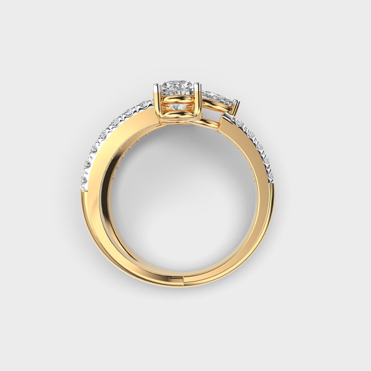 Mosaic Symphony Diamond Ring