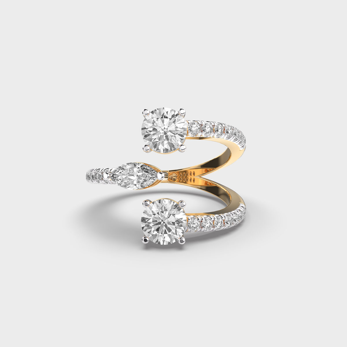 Mosaic Symphony Diamond Ring