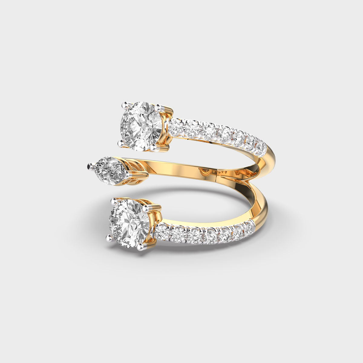 Mosaic Symphony Diamond Ring