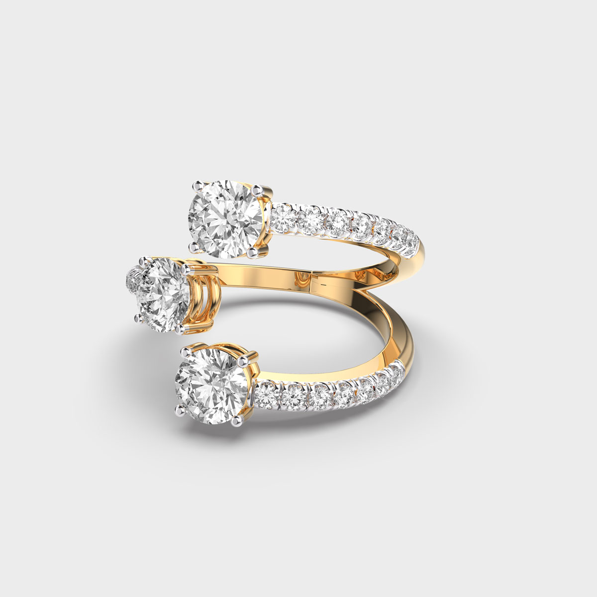 Opulux Circle Diamond Ring