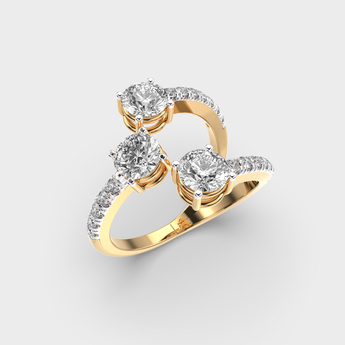 Opulux Circle Diamond Ring