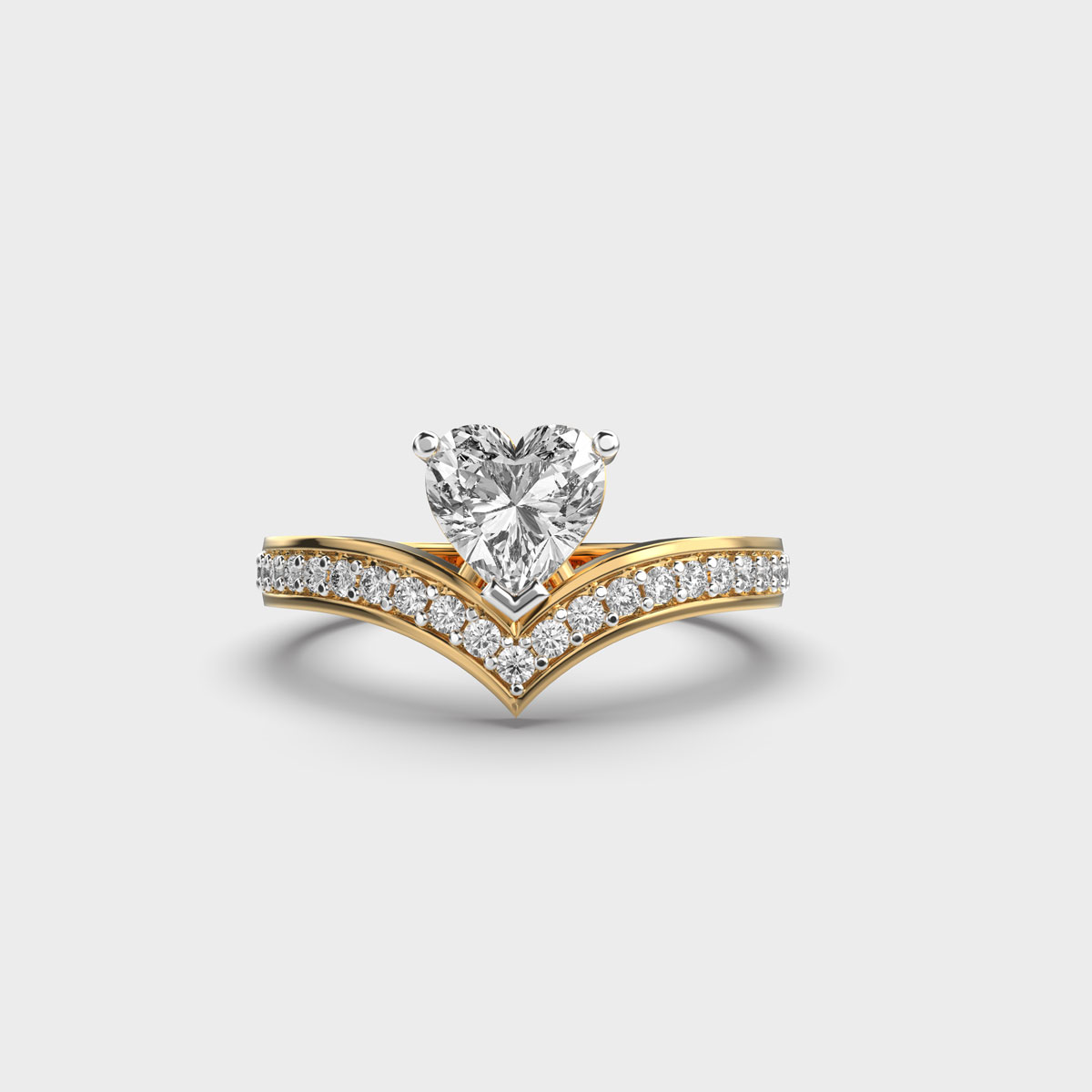 Sweet Love Diamond Engagement Ring