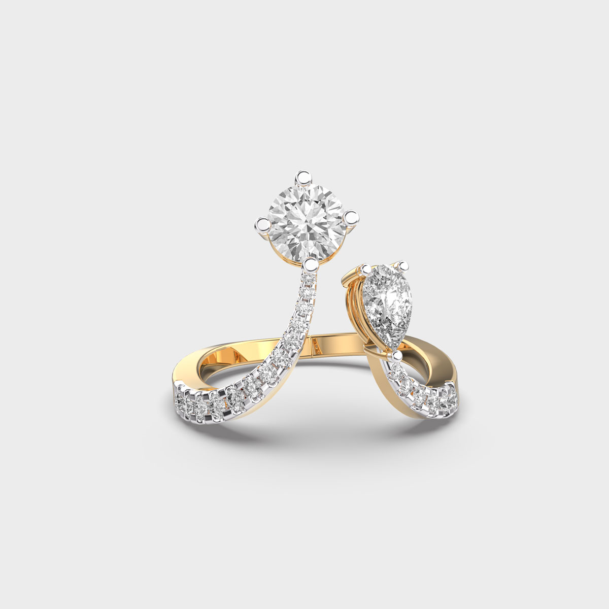 Cherishing Toast Diamond Ring