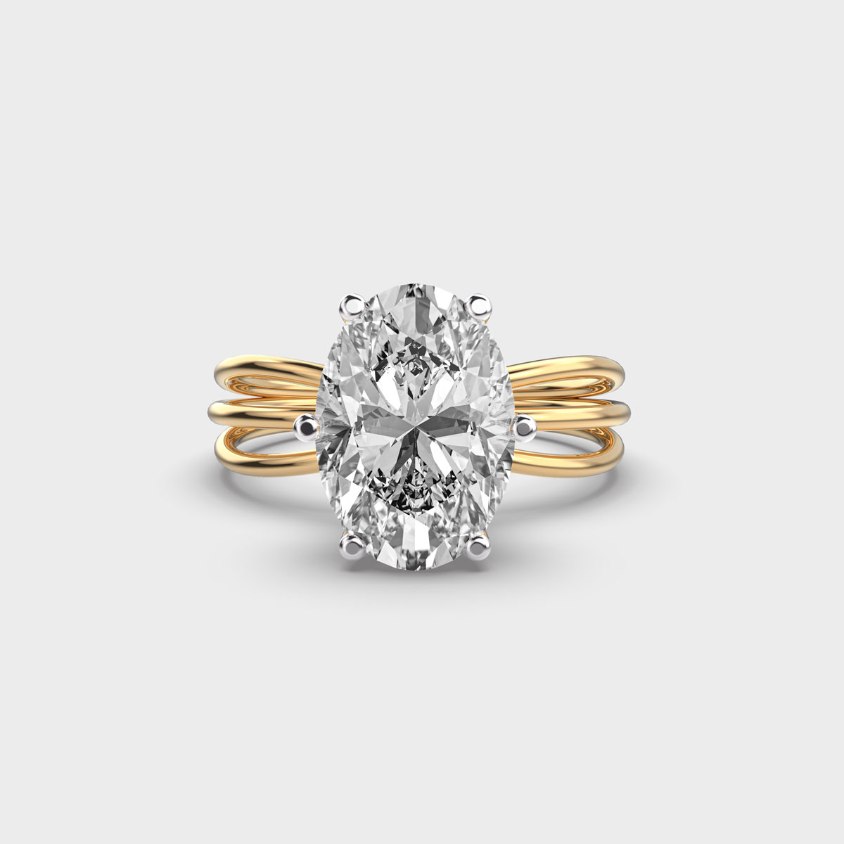 Buy 2 Carat Royal Twist Diamond Ring Online