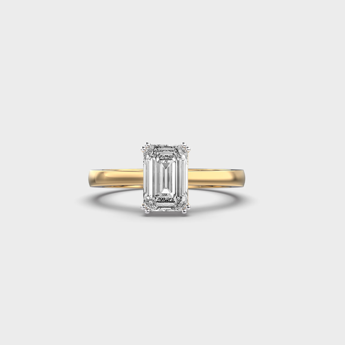 Edgy Box Diamond Ring