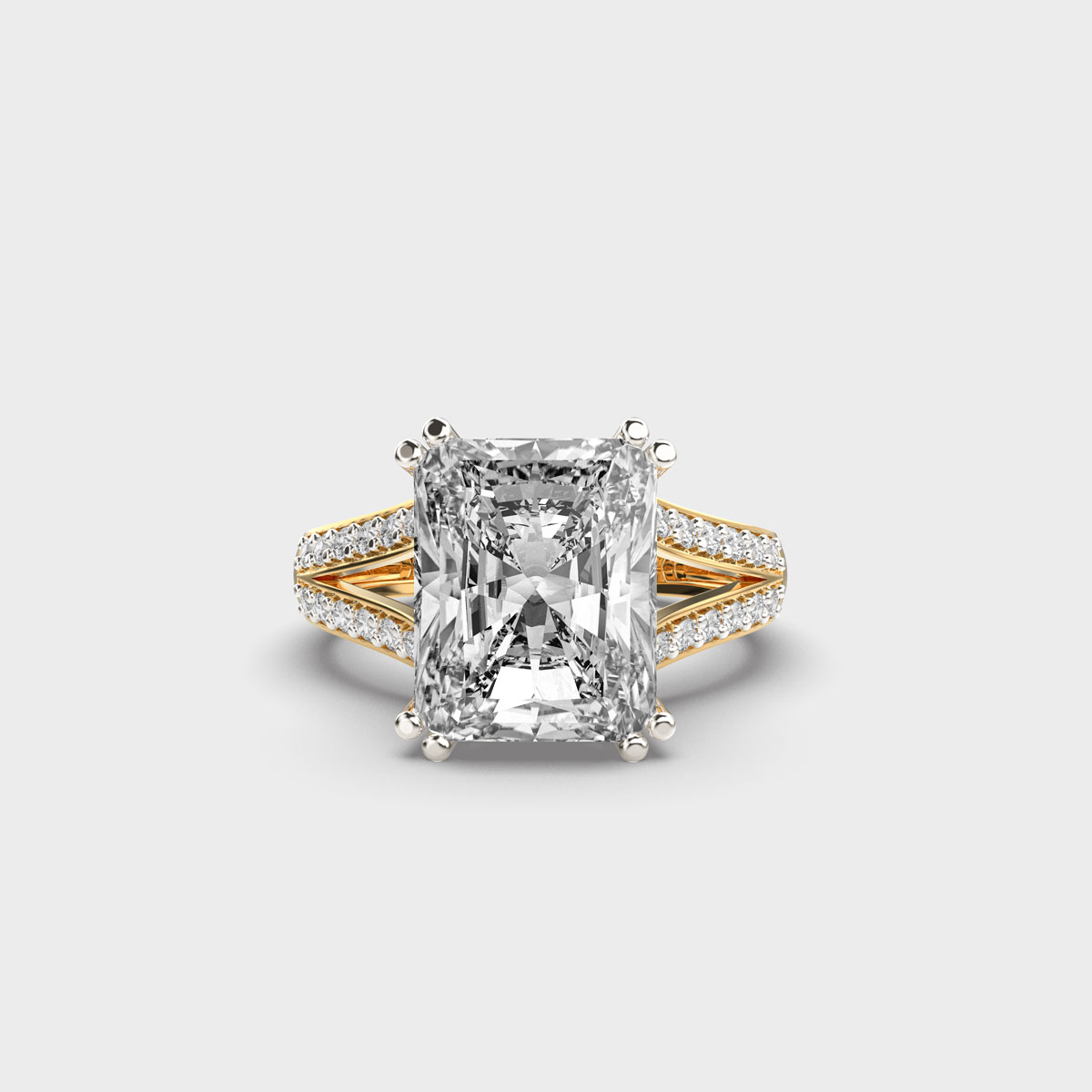 Classic Square Diamond Ring