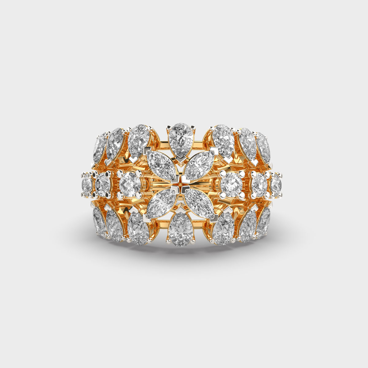 Royal Embrace Diamond Ring