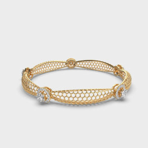 Ornate Mesh Bangle