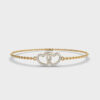 Rejoicing Hearts Diamond Bracelet