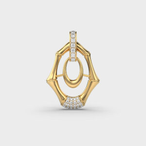 Abstract Beauty Diamond Pendant