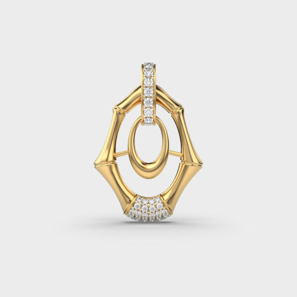 Abstract Beauty Diamond Pendant