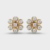 Fabulous Flower Diamond Studs