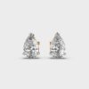 2 Carat Classic Pear Studs