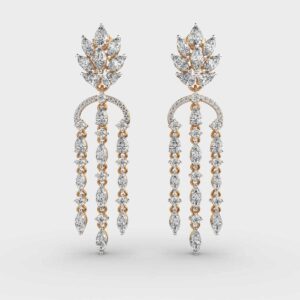 Shooting Star Diamond Earrings